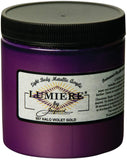 Jacquard Lumiere Fabric Paint Halo Viole, Gold