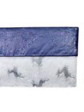 ECO SARRAS Metallic Blue, White with Silver Deer MultiPurpose Wrapping Paper | 20x26 Inches | USES Gift Wrapping HAMPERS, Art