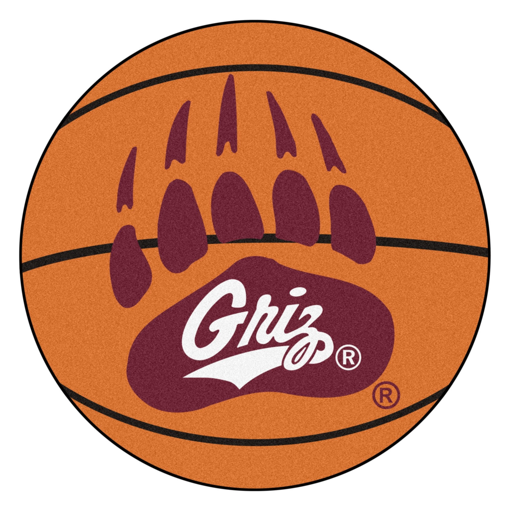 Basketball Floor Mat - University Of Montana