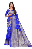 Sugathari Womens Banarasi Saree Pure Kanjivaram Silk Saree Soft new ladies 2023 Design Wear Sarees Latest Cotton Party Sari coll