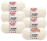 Lion Brand WoolEase Yarn 6 Pack with Needle Gauge 620099 (Fisherman)