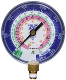 Yellow Jacket 49138 31/8 Blue Compound, 30, 0350 psi, R22/404A/410A Gauge Degrees F