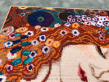 Riolis 916 - Motherly Love After G. Klimts Painting - Counted Cross Stitch Kit 12 X 14 14 Count White Aida 24 Colors