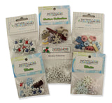 Buttons Galore Winter Button Theme PacksSet of 6
