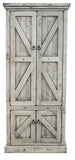 American Heartland Mfg. Rustic Double Door Pantry, Rustic Dela Verria