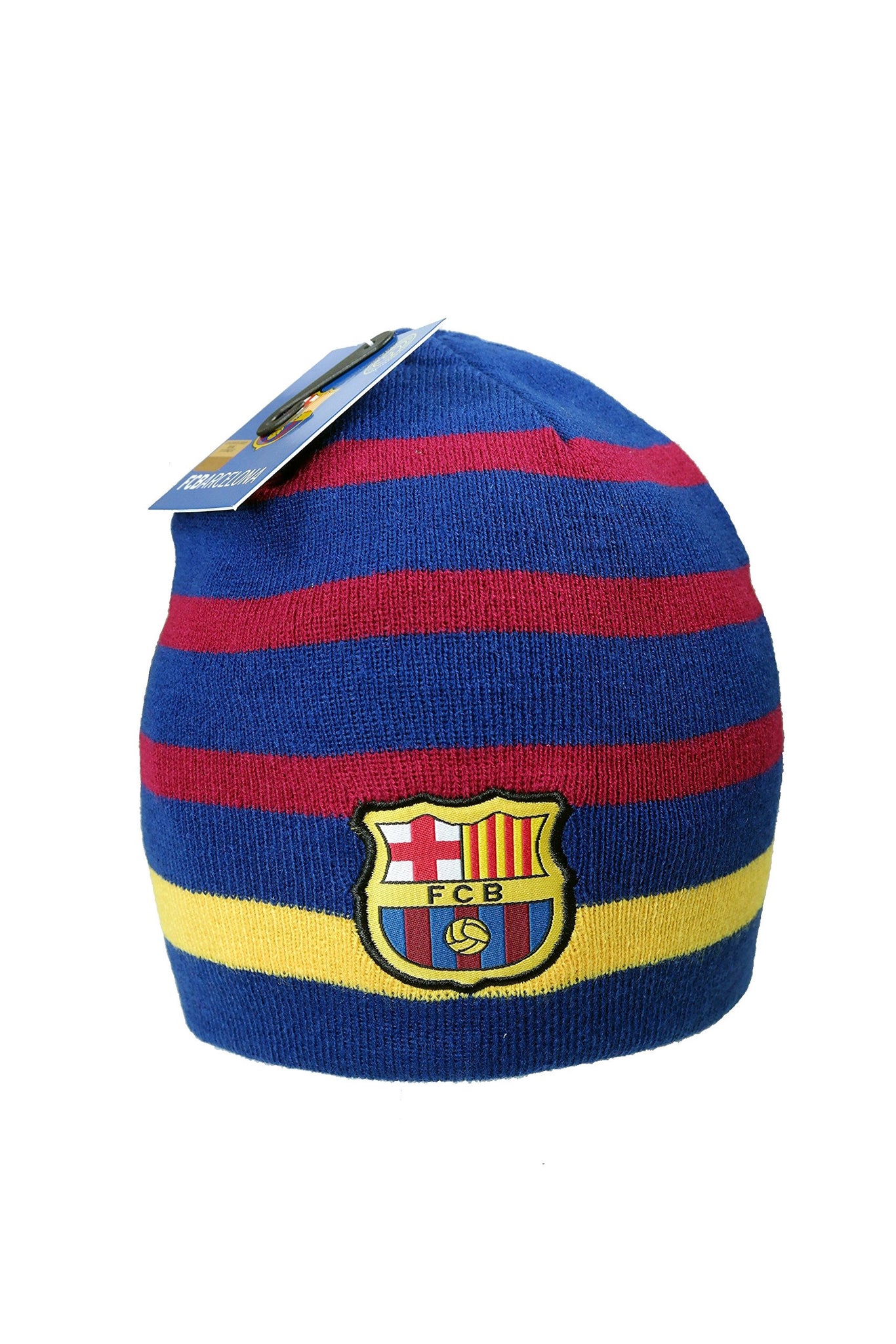 Official FC Barcelona Beanie Knit Hat Cap Gorro Gorra