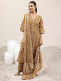 Libas Women'S Cotton Kurta Set (400357 Mustard S