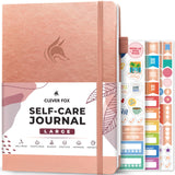 Clever Fox Self-Care Journal - Wellness & Daily Reflection Notebook - Mental Health & Personal Development Journal - Self-Care, 