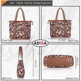 Adisa Women'S Western (Black-Peach),Black-Peach,0,B0DK1TXJWT