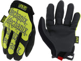 Mechanix Wear The Original Hi-Viz Gloves - High-Visibility Work Gloves - For Gardening - Breathable - For Warehouse Work - Touch
