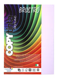 Brustro Copytinta Coloured Craft Paper A4 Size 80 Gsm Pastel Pink Shade (Cipria), 30 Sheets Pack.| Double Side Coloured, Ideal F