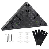 Goof Proof Shower GPSS3024 Triangle Tiled Shower Seat, Easy to Install Bench for Shower Stall, 30/24