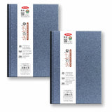 Anupam Earth Sketche Drawing Book A5 | 100% Recycled Hardbound Cove Book | 140 GSM | Acid Free 64 Sheets / 128 Pages | Drawing S