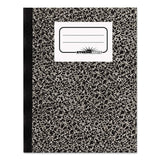 National Brand Composition Book, Wide/Margin Rule, 77/8 x 10, White, 80 Sheets/Pad, EA RED43460