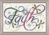 Design Works Crafts Inc. Faith, 5 x 7 Cross Stitch Kit, 5x7 14 Count