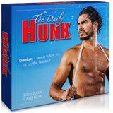 Daily Hunk 2026 Daily Desk Calendar: Boxed Page-a-Day Eye Candy Calendar with Day-to-Day Hot Guys, Sexy Smiles & Shirtless Hunks