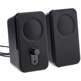 Amazon Basics Computer Speakers for Desktop or Laptop PC, AC-Powered (US Version), Black