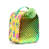 Fit & Fresh Novelty Insulated Lunch Box, Pineapple, Unisex, Meal Holder, Polyester, 11 x 8 x 6 in