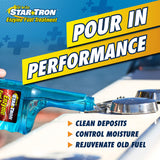 Star Brite Star Tron Enzyme Fuel Treatment Concentrate, 128 Fl. Oz. - Treats Up To 2,048 Gallons - Rejuvenate & Stabilize Old Ga