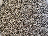 Seed Beads Size:11/0 50 gr / 1.76 oz (Metallic Silver)