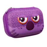 ZIPIT Wildlings Pencil Box for Girls | Pencil Case for School | Organizer Pencil Bag | Large Capacity Pencil Pouch (Purple)