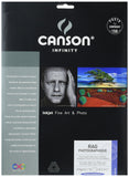 Canson Infinity Rag Photographique Fine Art Paper, 310 Gram, 11 x 17 Inch, 25 Sheets
