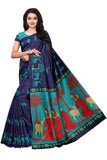Anni Designer Women'S Mysore Silk Multi Color Saree With Blouse Piece,Multicolour,FS