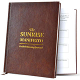 SaltWrap Sunrise Manifesto: Daily Morning Guided Journal for Gratitude, Mindfulness, Wellness, Self Care for Women & Men - 5 Min