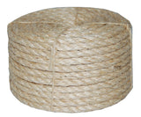 T.W . Evans Cordage Co. 23410 3/8Inch by 100Feet Twisted Sisal Rope,Tan,On? Pa?k