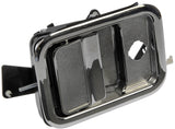 Dorman 760-5203 Front Driver Side Exterior Door Handle Compatible with Select Freightliner Models, Chrome (Black Hardware)