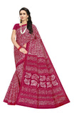 TAMAIRA FASHION Womens Plain Weave Pure Cotton Saree Without Blouse Piece(1654_Pink)