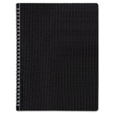 Blueline Duraflex Poly Notebook, Black, 11 x 8.5 inches, 160 Pages (B41.81)