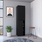 Obregon Tall Bar Cabinet -Living Room -Black