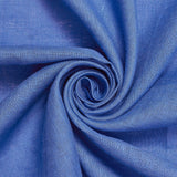 Anya 3.7 oz Handkerchief Linen 60 Hypoallergenic Fabric by The Yard (Royal Blue, 1 Yard)