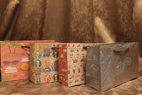 eVincE thoughtful PRESENTations 4 Assorted informative Medium Paper Bags with Interesting Designs for Party Favours Set of 1