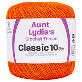 Coats Crochet Classic Crochet Thread, Pumpkin, 1050 Foot