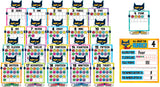 Pete the Cat Numbers 0-20 Bulletin Board