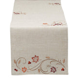DII Fall Table Decorations Indoor D cor, Thanksgiving, Table Runner, 14x70, Autumn Wheat