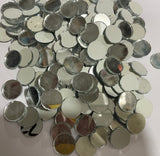 Omx Mosaic Mirror Pieces For Embroidery & Craft Making Kit For Jewellery & Crafts Making (Round Shape, 16Mm,200 Pc)