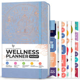 Legend Wellness Planner & Food Journal Pocket - Daily Diet & Health Journal with Weight Loss, Measurement & Exercise Trackers - 
