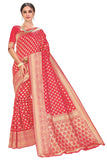 Glory Sarees Womens Kanchipuram Style Art Silk Saree With Blouse Piece (kara115_Gajari)