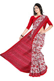 Tamaira Fashion Womens Plain Weave Pure Cotton Saree Without Blouse Piece(Ab28_Pink)