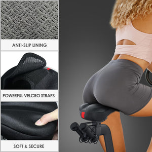 Bike Seat Cushion Compatible with Peloton Bike & Bike Plus, Gel Bike Seat Cover for Women & Men Comfort, Accessories for Most Na