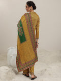 Libas Women'S Wool Blend Kurta Set (48767W_Mustard Mustard 3Xl