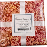 Artisan Batiks Blooming Beauties Ten Square 42 10-inch Squares Layer Cake Robert Kaufman TEN-1425-42