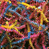 Aviditi Crinkle Cut Paper Shred Filler, Fiesta Blend, (1 Case of 10 Lbs.) for Gift Wrapping, Holidays, Craft DIYs, Basket Filli