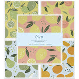 ELYN Swedish Dishcloths, Reusable & Washable Sponge Cloths, Absorbent Cleaning Paper Towels for Kitchen, Dishes, Counters and Mo