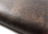 ROSEROSA Peel and Stick Faux Rust Metal Self-Adhesive Wallpaper Door Wrap Countertop Moulding Trim MG265