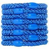 L. Erickson Pony Set Of 8 Royal Blue -Like New