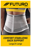 FUTURO Comfort Stabilizing Back Support, Ideal for Everyday Activities, Large/X-Large